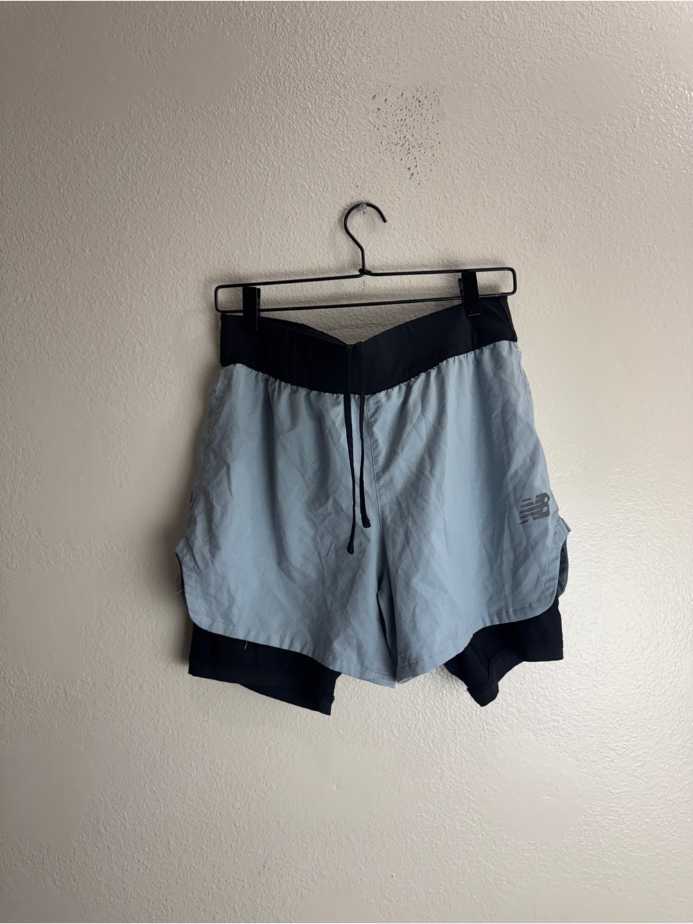New Balance Shorts NBRC 2 In 1 Compression Size Large